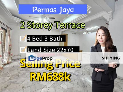Permas Jaya 2 Storey Terrace House, Johor, Permas Jaya/Senibong