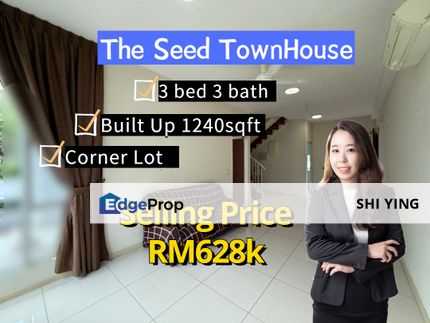 The Seed Sutera Town House 3bedroom for sale, Johor, Skudai