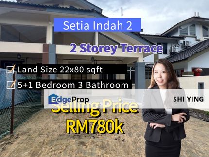 Setia Indah 2  Double Storey Terrace, Johor, Johor Bahru