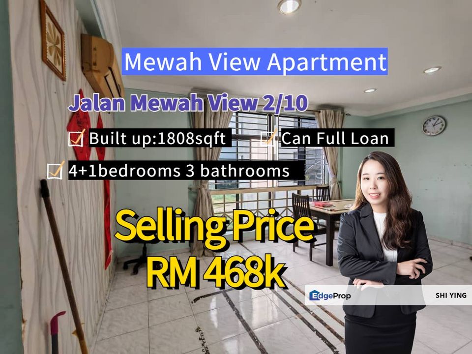 Mewah view apartment near Paradgim Residence near Tampoi, Johor, Johor Bahru