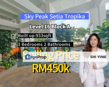 Setia Tropika Sky Peak Residences 3bedrooms, Johor, Setia Tropika