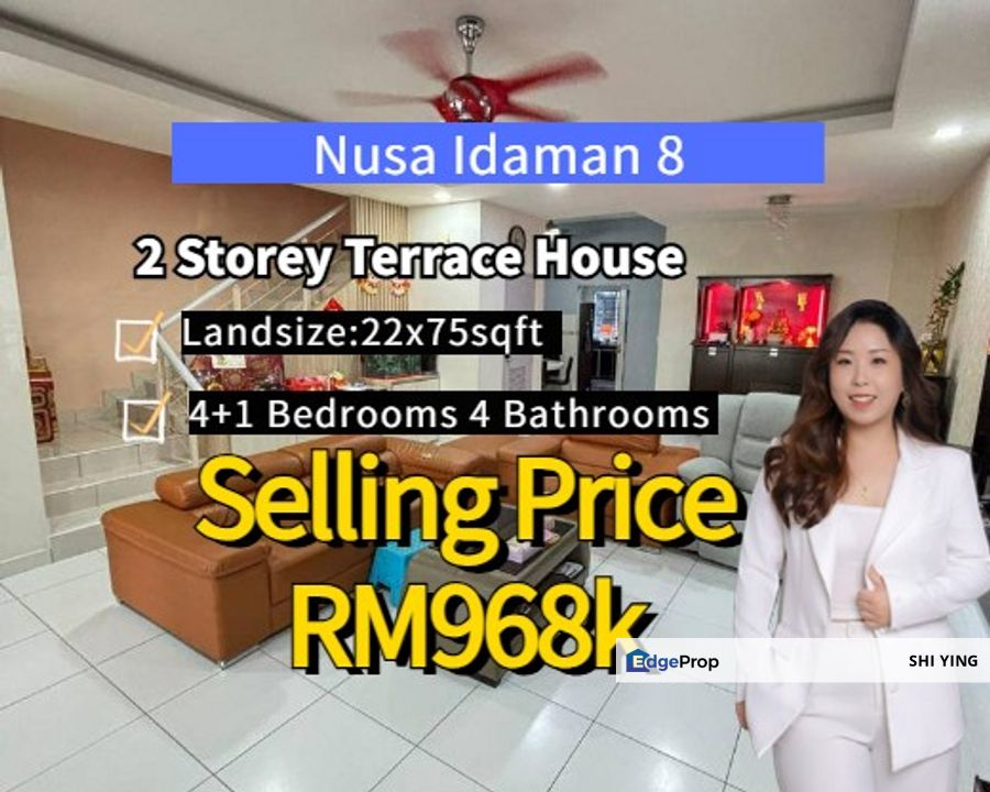 Nusa Idaman 8 Iskandar Puteri landed for sale, Johor, Johor Bahru