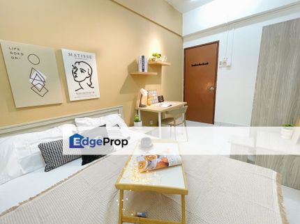 Premium Queen Room 7mins Walk To MRT! Same Line To Kwasa Damansara/Bukit Bintang/Trx, Selangor, Kota Damansara