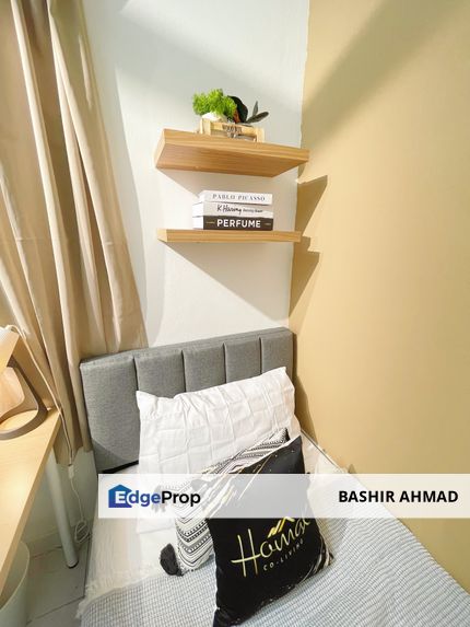 7mins Walk to MRT Premium Single Room!! Same Line to Kwasa Damansara/Bukit Bintang/Trx, Selangor, Kota Damansara