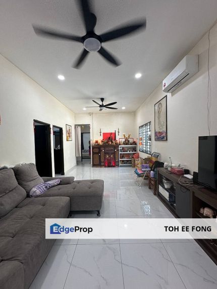Megah Ria Single Storey Semi-D Fully Renovated Unit For Sale, Johor, Masai