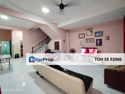 Dato Chellam 2 Storey Terrace House For Sale, Johor, Ulu Tiram