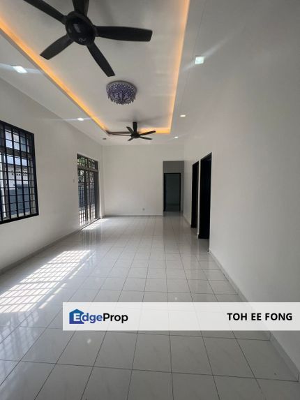 Megah Ria Single Storey Semi-D Unblock View For Sale, Johor, Masai