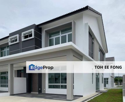 Impian Emas 2 Storey Terrace House End Lot Original Unit For Sale, Johor, Skudai