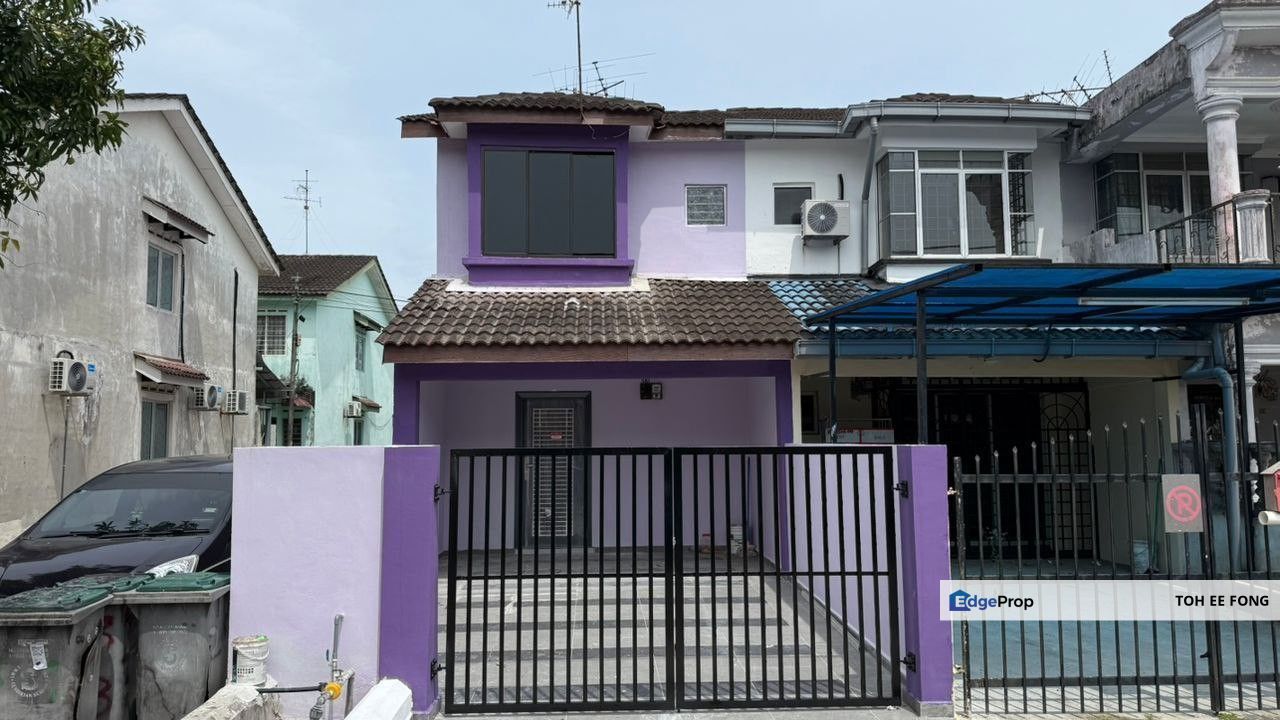 Taman Cahaya Masai 2 Storey Low Medium Cost End Lot For Sale, Johor, Pasir Gudang