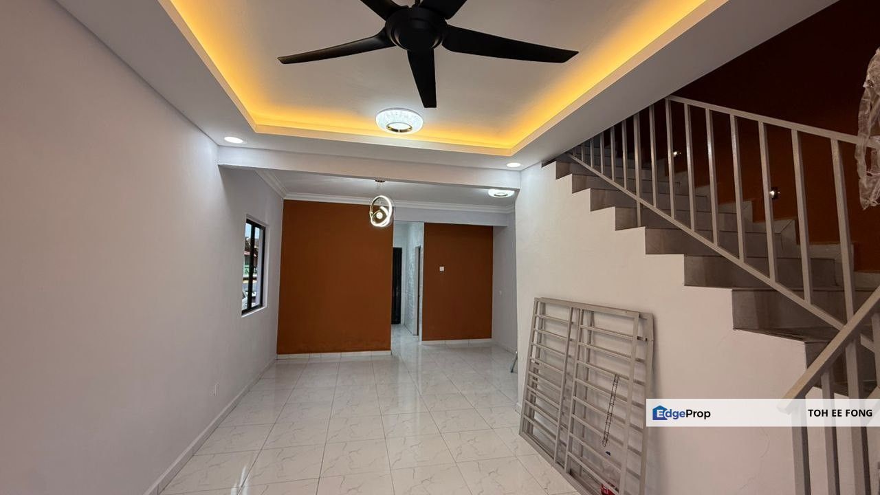 Taman Cahaya Masai 2 Storey Low Medium Cost End Lot For Sale, Johor, Pasir Gudang