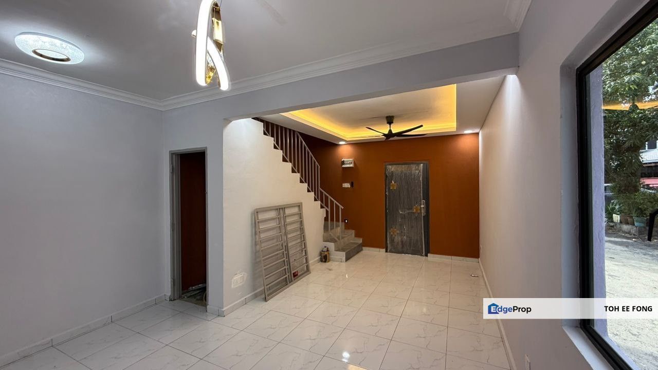 Taman Cahaya Masai 2 Storey Low Medium Cost End Lot For Sale, Johor, Pasir Gudang