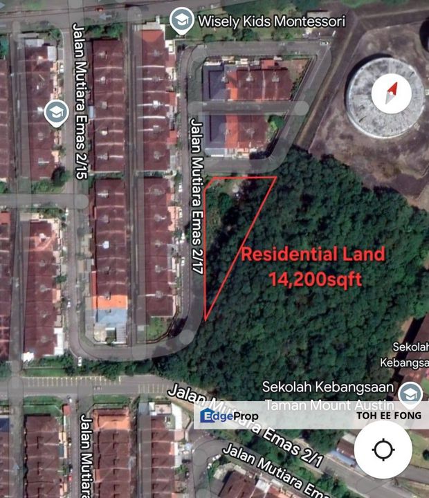 Mount Austin Residential Land For Sale, Johor, Johor Bahru