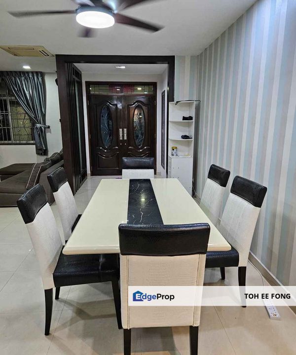 Taman Gaya 2 Storey Terrace House Fully Furnished & Renovated Unit For Sale, Johor, Ulu Tiram