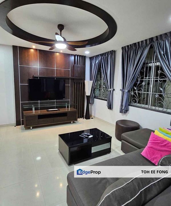 Taman Gaya 2 Storey Terrace House Fully Furnished & Renovated Unit For Sale, Johor, Ulu Tiram