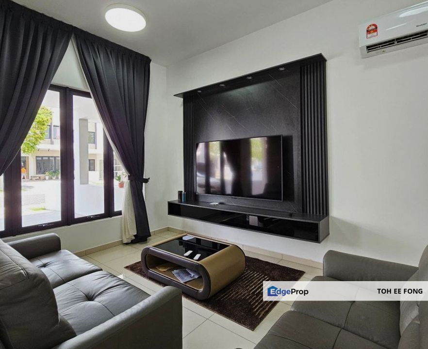 Sunway Citrine Lakehomes 2 Storey Terrace Link Homes Fully Furnished & Fully Renovated Unit For Sale, Johor, 