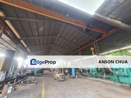 Medium Industrial Land with Open Shed Factory @ Jalan Seelong Jaya, Senai – For Sale, Johor, Senai