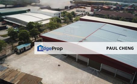 Taman Perusahaan Sungai Lokan - 1.5 Storey Factory Warehouse For Rent, Penang, Bagan Lalang