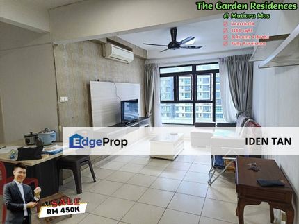 The Garden Residences @ Mutiara Mas 3 Bedrooms Mid Floor For Sale, Johor, Skudai