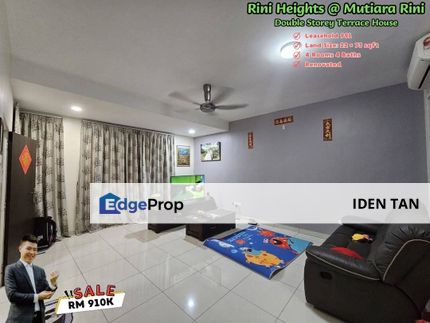 Rini Heights @ Mutiara Rini Double Storey Terrace House For Sale, Johor, Skudai