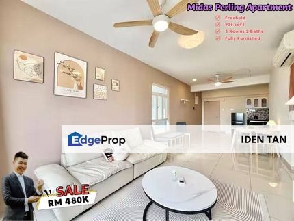 Midas Perling Apartment @ Taman Perling For Sale, Johor, Johor Bahru