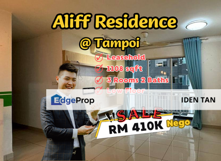 The Aliff Residence @ Tampoi For Sale, Johor, Johor Bahru