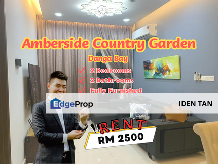Amberside Country Garden Danga Bay @ JB Town For Rent, Johor, Johor Bahru
