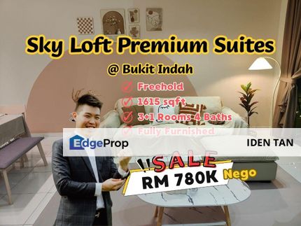 Sky Loft Premium Suites @ Bukit Indah For Sale, Johor, Johor Bahru