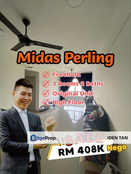 Midas Perling Apartment For Sale, Johor, Johor Bahru