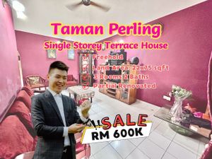 Taman Perling Single Storey Terrace House Renovated Unit For Sale for ...