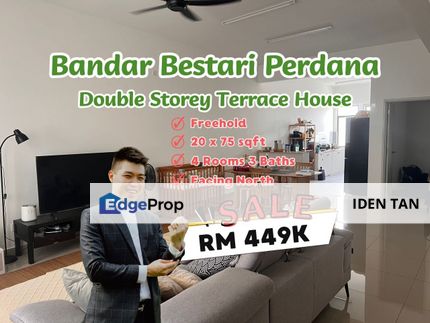 Bandar Bestari Perdana Double Storey Terrace House For Sale, Johor, Pasir Gudang