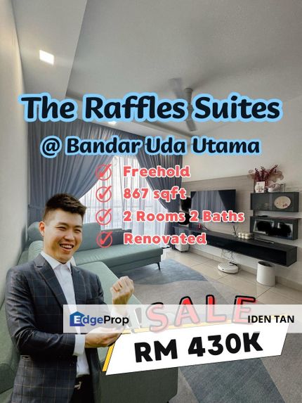 The Raffles Suites @ Bandar Uda Utama For Sale, Johor, Skudai