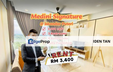 Medini Signature 3 Bedrooms Fully Furnished For Rent, Johor, Nusajaya
