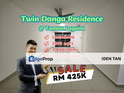 Twin Danga Residence Taman Laguna For Sale Near Danga Bay, Taman Baiduri, Perling, Taman Sutera, Casa Almyra, Nusa Duta, Bukit Indah, Skudai Kiri, Johor, Johor Bahru