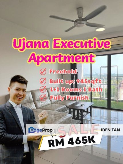 Ujana Executive Apartment East Ledang For Sale Near East Ledang, Ledang Heights, Medini, Eco Botanic, Leisure Farm, Horizon Hills, Bukit Indah, Johor, East Ledang