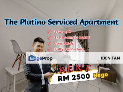 The Platino Serviced Apartment Fully Furnished Unit For Rent Near Bukit Mewah, Taman Johor, Paradigm Residence, Pulai View, Greenfield Regency, Tampoi, Johor, Johor Bahru