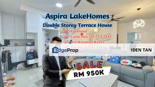 Aspira Lakehomes Double Storey Terrace House For Sale Neas Aspira Parkhomes, Leisure Farm, Iskandar Puteri, Gelang Patah, East Ledang, Aspira Garden, Johor, Gelang Patah