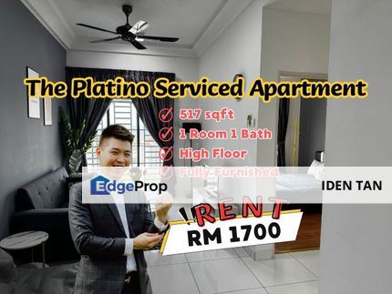 The Platino Serviced Apartment Fullu Furnished Unit For Rent Near Bukit Mewah, Tampoi Indah, Taman Johor, Pulai View, Paradigm Residence, Mewah View, Johor, Johor Bahru