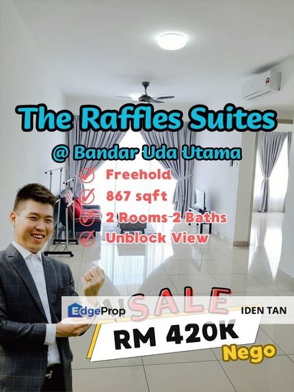The Raffles Suites High Floor Unit For Sale Near Uda Utama, Danga Sutera, Sutera Utama, Nusa Bestari, Bukit Indah, Tun Aminah, Bukit Indah, Johor, Skudai