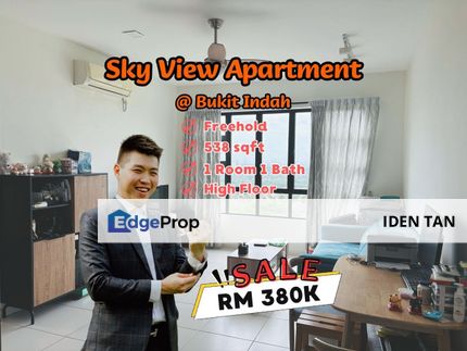 Sky View Apartment Bukit Indah For Sale Near Nusa Bestari, Nusa Idaman, Taman Serimbun, Nusa Duta, Perling, Taman Baiduri, Uda Utama, Iskandar Puteri, Johor, Bukit Indah