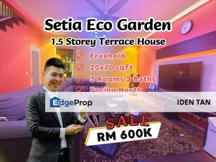 Setia Eco Garden 1.5 Storey Terrace House For Sale Near Gelang Patah, Eco Village, Aster Heigths, Laman Citra, Pulai Indah, Nusantara Prima, Nusa Bayu, Johor, Gelang Patah