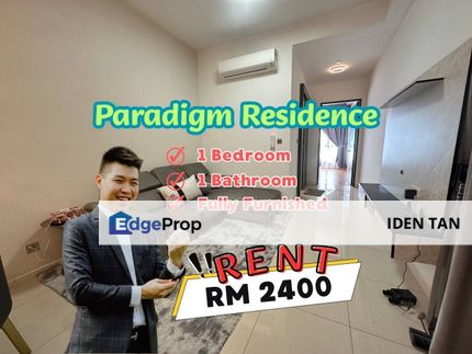 Paradigm Residence Fully Furnished For Rent Near Bukit Mewah, Munsyi Ibrahim, Taman Johor, Taman Dahlia, Tampoi Utama, Tampoi Indah, Skudai, Tampoi, Johor, Skudai