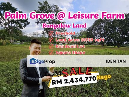 Leisure Farm Bungalow Land For Sale Near Gelang Patah, East Ledang, Ledang Heights, Medini, Iskandar Puteri, Aspira Lakehomes, Aurora Sentral,Nusajaya, Johor, Gelang Patah