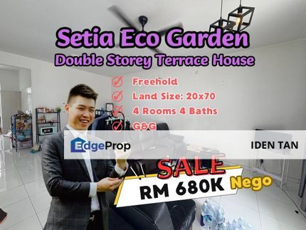 Setia Eco Garden Double Storey Terrace House Near Aster Heights, Setia Eco Village, Gelang Patah, Pulai Mutiara, Laman Citra, Nusantara Prima,GP Prima, Johor, Gelang Patah