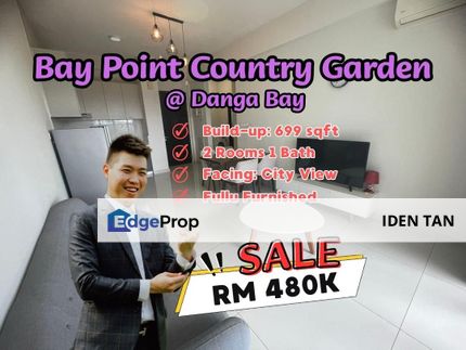 Bay Point Country Garden Danga Bay Fully Furnished Unit For Sale Near Tropez Residence, Golden Sands, Sri Samudera, JB Town, Taman Laguna, Taman Tasek, Johor, Johor Bahru
