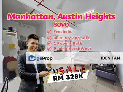 Manhattan Austin Heights SOVO For Sale Near Austin Heights, Mount Austin, Desa Tebrau, Setia Indah, Taman Daya, Johor Jaya, Austin Crest, JP Perdana, Johor, Johor Bahru