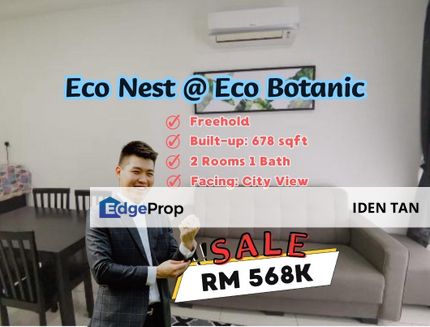 Eco Nest Eco Botanic Service Residence For Sale Near Eco Botanic, Nusa Sentral, Gelang Patah, Aurora Sentral, East Ledang, Horizon Hills, Bukit Indah, Johor, Nusajaya