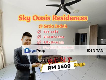 Sky Oasis Residence Partial Furnished Unit For Rent Neatr ARC Austin Hills, Manhattan, Akademik Suites, Midori Green, Cube 8 Teen, Setia Indah, Austin, Johor, Johor Bahru