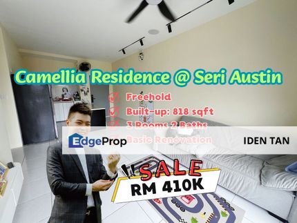 Camellia Residence Seri Austin For Sale Near Seri Austin, Dato Onn, Eco Cascadia, Setia Indah, Adda Heights, Austin Duta, Eco Summer, Austin Crest, Johor, Johor Bahru