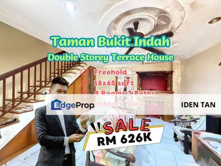 Bukit Indah Double Storey Terrace House Unblock View For Sale Near Taman Serimbun, Iskandar Puteri, Nusa Duta, Perling, Nusa Bestari, Horizon Hills, Johor, Johor Bahru