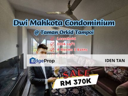 Dwi Mahkota Condominum For Sale Near Persiara Tanjung, Aliff Avenue, Jentayu Residency, Central Park, Damansara Aliff, Bukit Aliff, Bandar Baru Uda, Johor, Johor Bahru